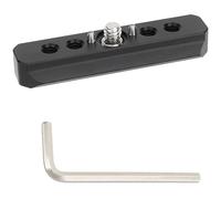 Rieles de cámara de metal de alto rendimiento con elevancia de eliminación rápida Rails compatibilidad para equipos de película Accesorios de fotografía compatibles con rieles de aluminio