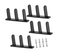 Rieles de guía de suelo resistentes al desgaste, guía de suelo con tornillos, sin costuras, integración de pared lateral, mejora del hogar, riel de puerta