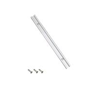 Rieles de inglete con ranura en T, ranurados de aluminio, para carpintería, carriles de guía, mango de guía, plantilla de cortador de mesa para mesa de enrutador, 30/40/50/60 cm, accesorio de cortador