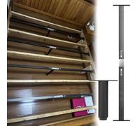 Rieles de soporte para marco de cama, sistema de listones reforzado sin ruido para un sueño estable, fácil instalación, reemplazo de metal para camas de 140-145 cm