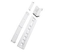 Rieles deslizantes ajustables para ahorrar espacio para puerta de refrigerador Guía deslizante de fácil instalación Kits de montaje para puerta de congelador Kits de montaje de rieles deslizantes