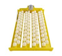 Rieles giratorios automáticos de huevos, equipo de incubación de aves de corral de precisión, juego de bandejas de incubadora de 88 piezas, estante giratorio de huevos duradero, de control de