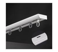 Rieles interiores transparentes ultrafinos con polea silenciosa y agujeros de montaje en techo