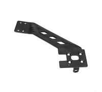Rieles laterales para scooter eléctrico para modelo Kukirin G2 PRO DB, soportes de aleación de aluminio para integridad estructural (haz izquierdo negro)