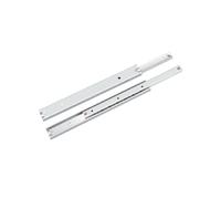 Rieles Para Cajones 2 piezas de correderas for cajones con cojinetes bolas aleación aluminio anchos, rieles plegables for 16 mm, 70, 100, 140, 200 y 250, deslizantes for muebles(250mmx16mm)