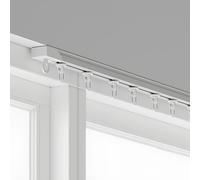 Rieles para Cortinas, Opciones De Montaje En Techo O Pared, Barra De Cortina para Techo O Pared, Riel De Cortina Adhesivo, 70-600cm(Top Mount,70cm/2.29FT)
