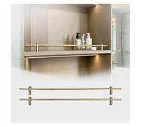 Rieles protectores de aluminio para estantes de comida AniFall para cabinas Kichen, estantes de riel y bahroom, 30 pulgadas (paquete de 2) para mayor seguridad y seguridad