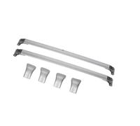 Rieles Techo Coches para Toyota para Highlander 2015 2016 2017 2018 2019 2020 Superiores Portaequipajes Barras Transversales Actualización Delantero Y Baca(Plata)