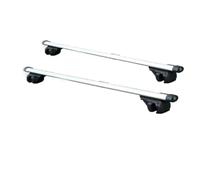 Rieles Techo Coches Portaequipajes Techo para Coche Modelo SUV Universal Barra Transversal 135 Cm Soporta hasta 75 Kg Marco Aleación Aluminio. Delantero Y Baca(1.1m a Pair)