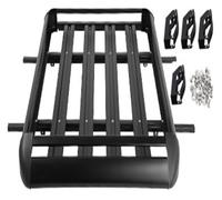 Rieles Tienda Carga para Equipaje 100KG Barras Cruzadas Soporte Esquí Portabicicletas Remolque Bolas Caravana Portaequipajes Carga Universal Techo Coche Barras Techo Coche