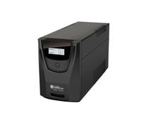 Riello NetPower 1500 | SAI Línea Interactiva 1500VA 900W Pantalla LCD Indicadores de Estado 6 Tomas Schuko USB