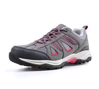 riemot Botas de Senderismo Impermeables para Mujer, Zapatos, Gris Rosa, 38 EU