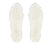 riemot Plantillas de Piel de Oveja Mujer Hombre y Niños, Calidas Cómodo y Suaves Plantillas Termicas para Botas de Nieve, Zapatos de Invierno Blanco EU43