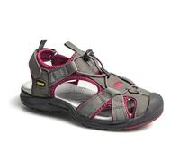 riemot Sandalias Deportivas Mujer Sandalias Trekking Al Aire Libre Verano Senderismo Zapato para Montaña Camping Playa Rojo Vino EU40