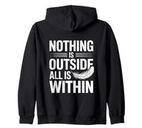 Rien n'est Dehors, Tout EST en TOI. Sudadera con Capucha