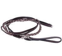 Riendas Draw rein luxury QHP - Marrón / Pony