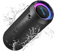 RIENOK Altavoz Bluetooth 5.3 30W Altavoz Inalámbrico Portátil Impermeable IPX7, Bass, Sonido Estéreo, Apoya Micro SD AUX