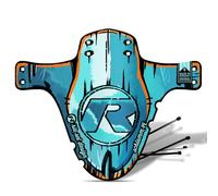 Riesel Design 2023/24 Mudguard - Guardabarros de Polietileno para Bicicleta de montaña con Bridas, Guardabarros Elegante y Guardabarros Moderno para Todos los tamaños de Bicicleta