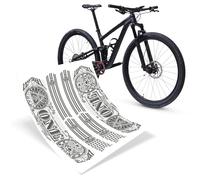 Riesel Design Chain : Tape 3000 Kit de protección de Marco para Bicicleta Adulto, Unisex, Illuminati Grey, Talla única