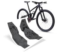 Riesel Design Fork: Tape 3000 Kit de protección de Horquilla para Bicicleta Mixta