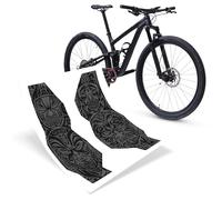Riesel Design - Kit de protección para Horquilla de Bicicleta (2 Piezas, 3000 Honeycomb, Talla única)
