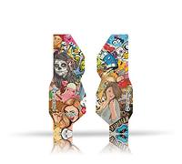 Riesel Design - Kit de protección para Horquilla de Bicicleta, 2 Piezas, Cinta 3000 Honeycomb, Stickerbomb