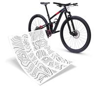Riesel Design Marco: Tape 3000 - Protector de Cuadro de Bicicleta (protección antiarañazos)