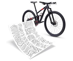 Riesel Design Marco: Tape 3000 - Protector de Cuadro de Bicicleta (protección antiarañazos)