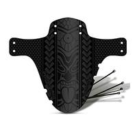 Riesel Design Mudguard Barro: PE - Guardabarros para Bicicleta de montaña con Bridas - Elegante y Moderno Guardabarros para Bicicleta MTB, Gravel, Downhill, Enduro - Fabricado en Alemania