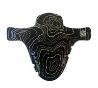 Riesel Design - Mudguardabarros - Barro - PE - con Bridas para Guardabarros y Guardabarros Elegante y Moderno para Todos los tamaños de Bicicleta - líneas de Altura