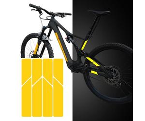 Riesel Design re:Flex Frame Parches Reflectantes para Adultos, Unisex, Amarillo, Talla Única