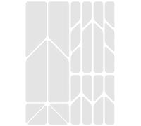 Riesel Design re:Flex Plus Parches Reflectantes para Adultos, Unisex, Plata (Plata), Talla única