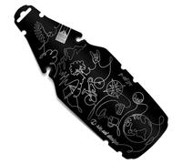 Riesel Design - Risa:ZE L - Guardabarros Trasero para sillín/Bicicleta de Carretera - Guardabarros Trasero Fácil de Instalar en diseños Modernos para Todos los tamaños de Ruedas (Journey)