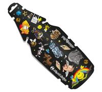 Riesel Design Schmutz:Fink - Guardabarros para Bicicleta Infantil, protección antisalpicaduras para Bicicleta o Bicicleta de montaña, Mudguard para niños y niñas - Montaje sin Herramientas en el