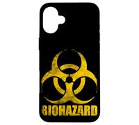 Riesgo biológico de la Guerra Nuclear radiactiva Vintage Carcasa para iPhone 16 Plus