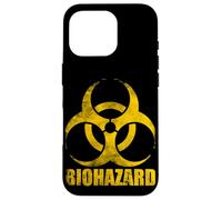 Riesgo biológico de la Guerra Nuclear radiactiva Vintage Carcasa para iPhone 16 Pro