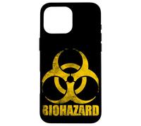 Riesgo biológico de la Guerra Nuclear radiactiva Vintage Carcasa para iPhone 16 Pro MAX