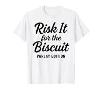 Riesgo para la Galleta Deportes apuestas Divertidas Parlay Camiseta