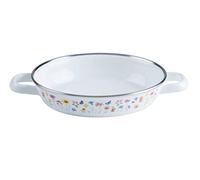 Riess 0044-070 - Sartén para huevos (diámetro: 20 cm, altura: 4 cm), diseño de flores
