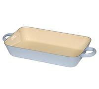 Riess, 0046-006, Sartén 33/20, CLASSIC- PASTELL, pastel azul claro, 33x20 cm, altura 6 cm, esmalte, inducción
