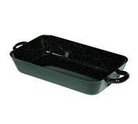 Riess 0047-022 Classic - Sartén rectangular para freír (37 x 6,2 cm), color negro
