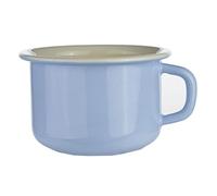 Riess, 0299-006 Classic - Cuenco para café, color azul, diámetro 10 cm, capacidad 0,4 litros, altura 7,4 cm, esmalte, taza de café, inducción