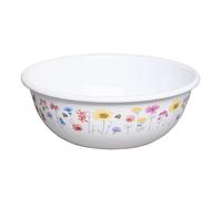 Riess, 0304-070, cuenco de cocina 16 cm, FLORA, esmalte, LBH 16,5 x 16,5 x 6,1 cm, diámetro de la base 8,7 cm, peso 0,215 kg