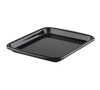 Riess, 0398-022, Mini bandeja para hornear, 24,8 x 20 cm, CLASSIC - Molde para horno y asado, altura 2,0 cm, esmalte, negro, inducción