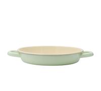 Riess, 0409-006 Classic - Sartén esmaltada para huevos y servir (22 cm de diámetro, 4,3 cm de altura), color verde