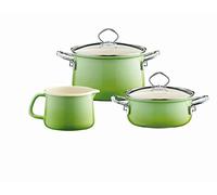 Riess NOUVELLE set básico esmaltado de 3 piezas - verde claro