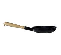 Riess 0565-022 Classic - Sartén redonda con mango de madera, 26 cm de diámetro, color negro