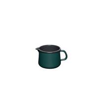 Riess, 0672-007, Cazo con pico 12 cm.1L, Nouvelle Teal, verde oscuro, esmalte, LBH 19 x 13,6 x 11 cm, peso 0,435 kg, país de origen Austria