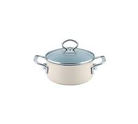 RIESS Cacerola con tapa de cristal NOUVELLE 16cm/1l Avorio beige