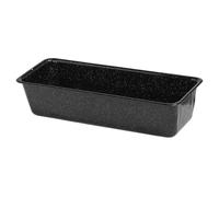 Riess Molde para pan Classic esmalte profesional 35 x 14 cm negro